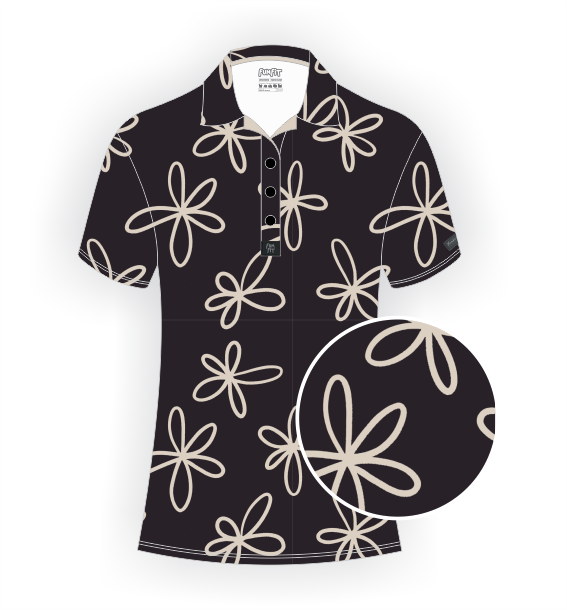 Ladies Standard Golfer – B/B Ribbons