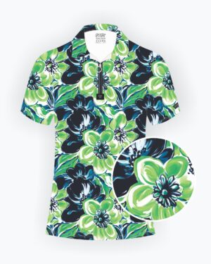 GreenNavyFloral